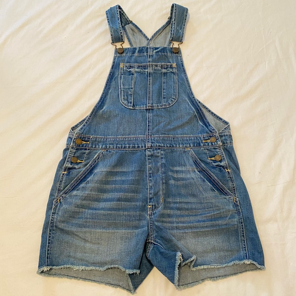 America Eagle Denim Overalls